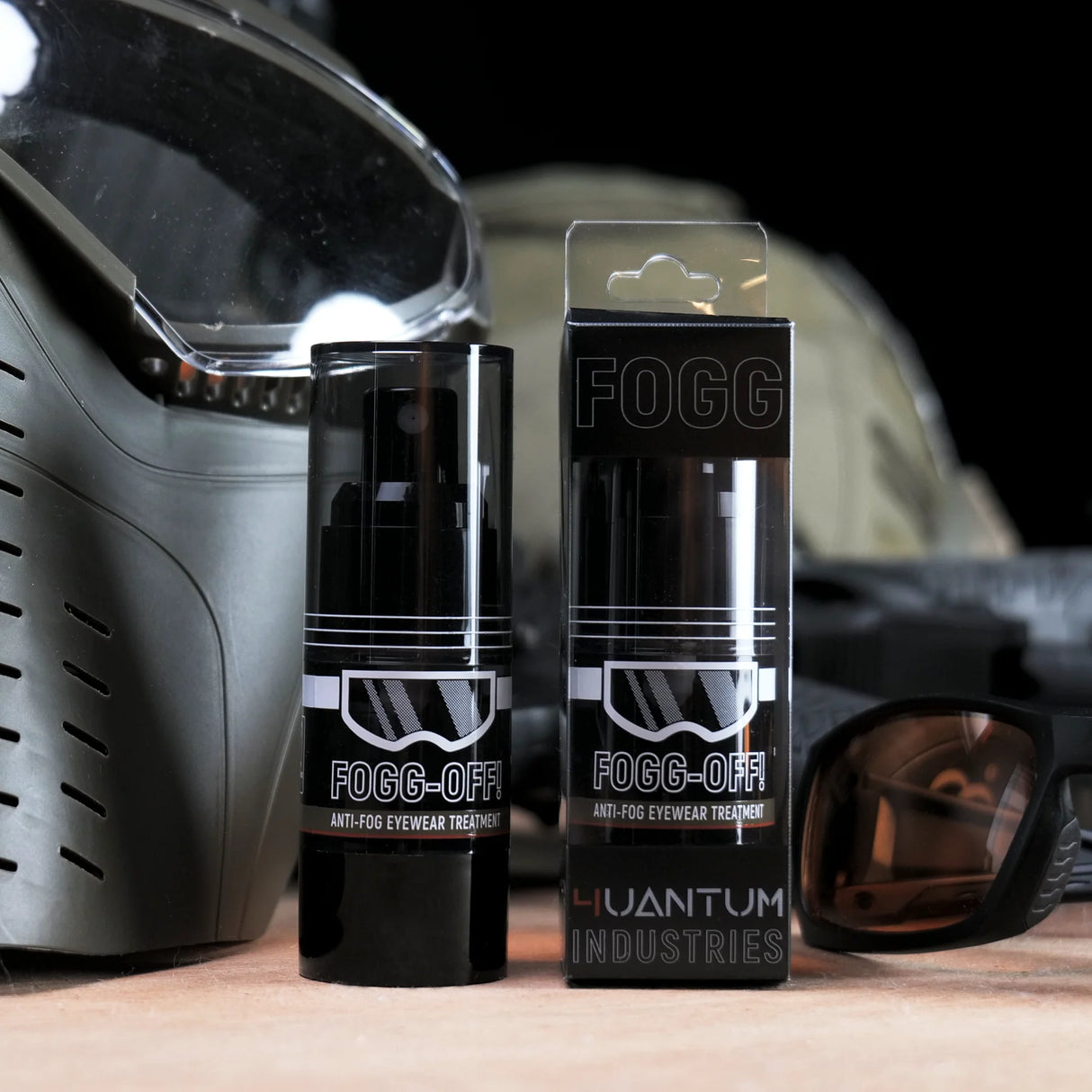 4UANTUM FOGG-OFF! Anti-Fog Spray-4UANTUM-Socom Tactical Airsoft