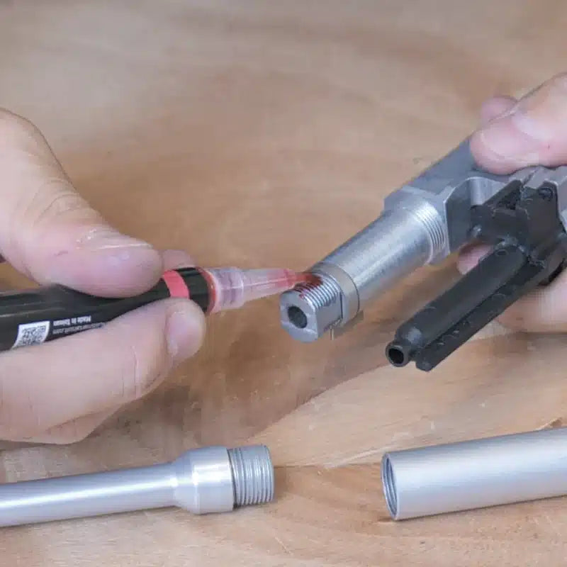 4uantum Thread locker Permanent (RED)-4UANTUM-Socom Tactical Airsoft