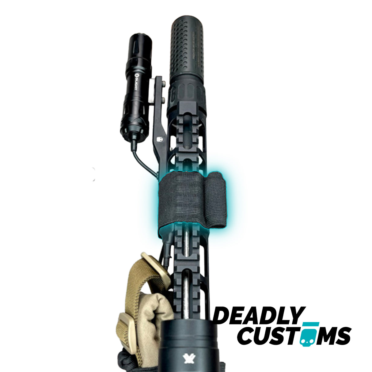Deadly Customs Sentry Guard with CR123A Battery Stow-Socom Tactical Airsoft