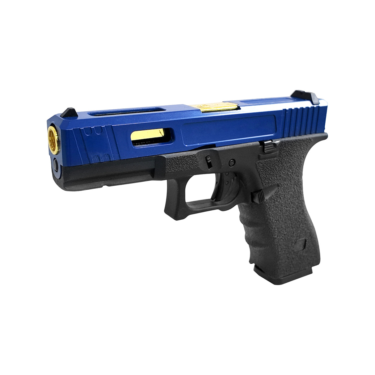 E&C EC17 SAI GBB Pistol - Factory Two Tone (Blue)-Socom Tactical Airsoft