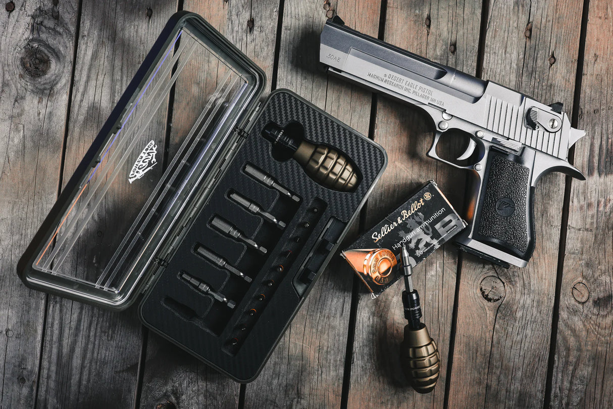 GPT 17-Piece Grenade-Style Valve Tool Kit