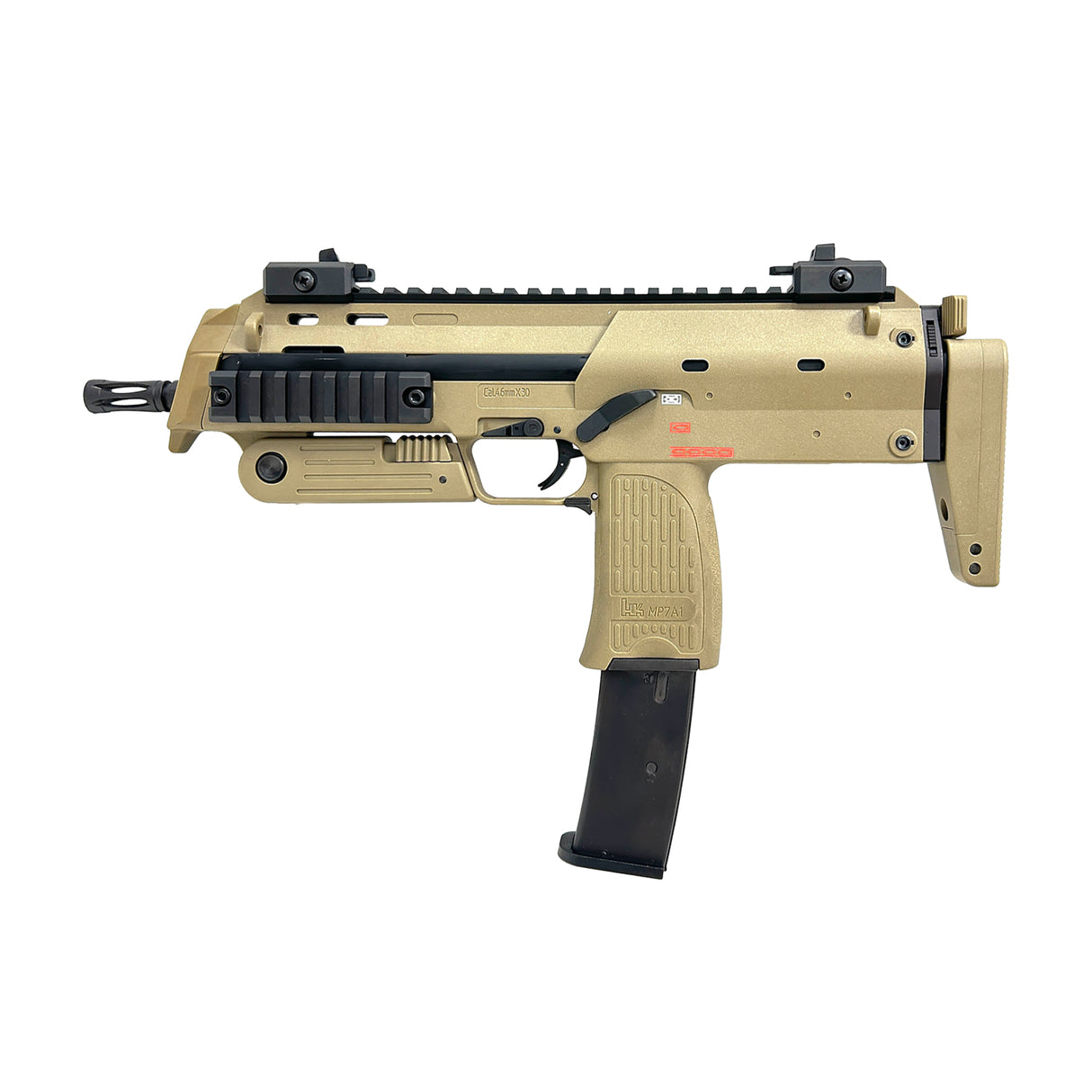 UMAREX / KWA H&K MP7A1 GBB Airsoft - Tan