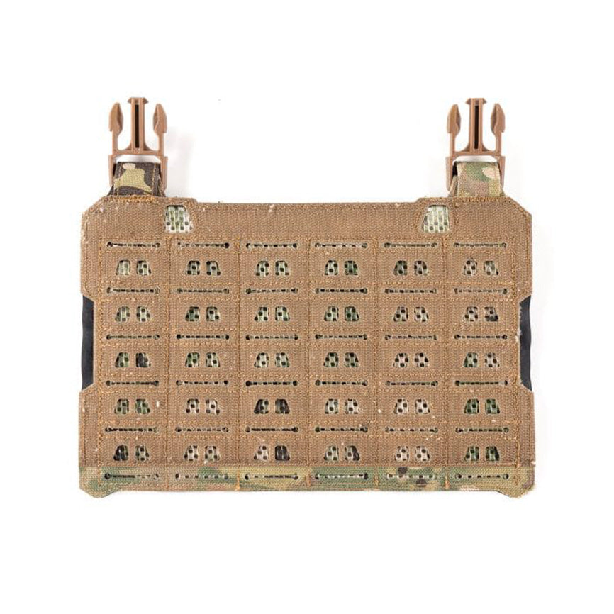 Novritsch ASPC MOLLE front flap in Multicam with buckles
