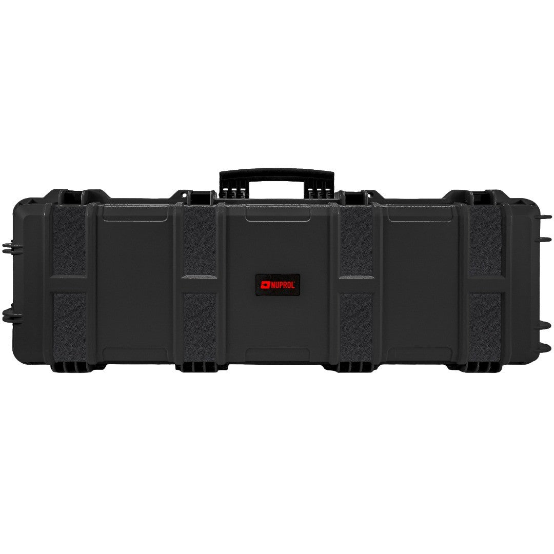 Nuprol Premium Black Case with Velcro Patch (Pick n Pluck Foam)