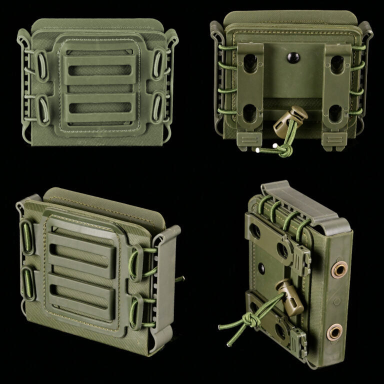 SIlverback Hard Shell VKS Magazine Pouch Fits SRS, Tac-41 long and VKS