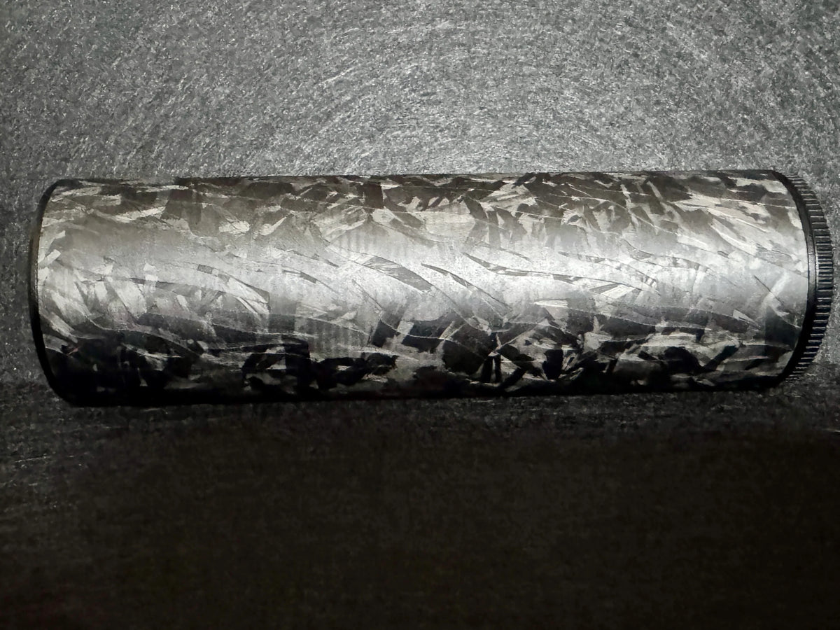Strike Carbon 50mm 6 inch airsoft suppressor, Tiger Edition