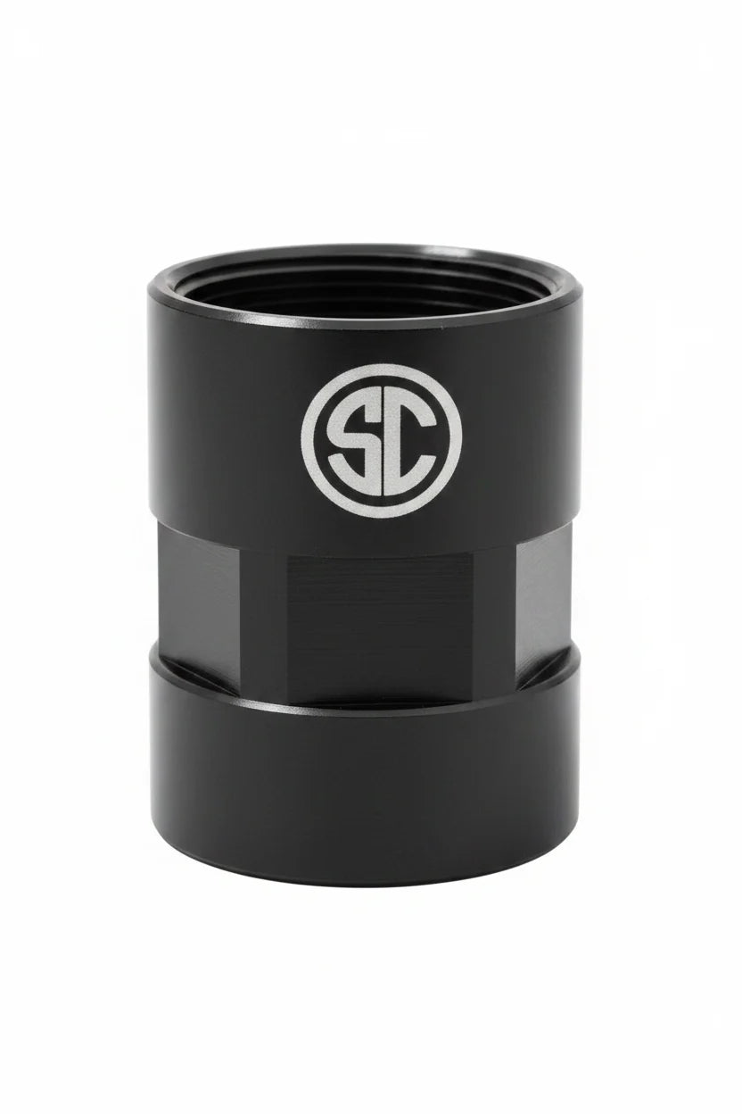 Strike Carbon precision machined 7075 handguard barrel nut