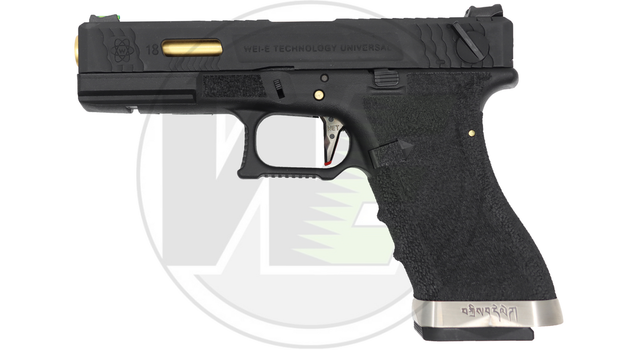 WE Customs EU18 T1 with Gold Barrel