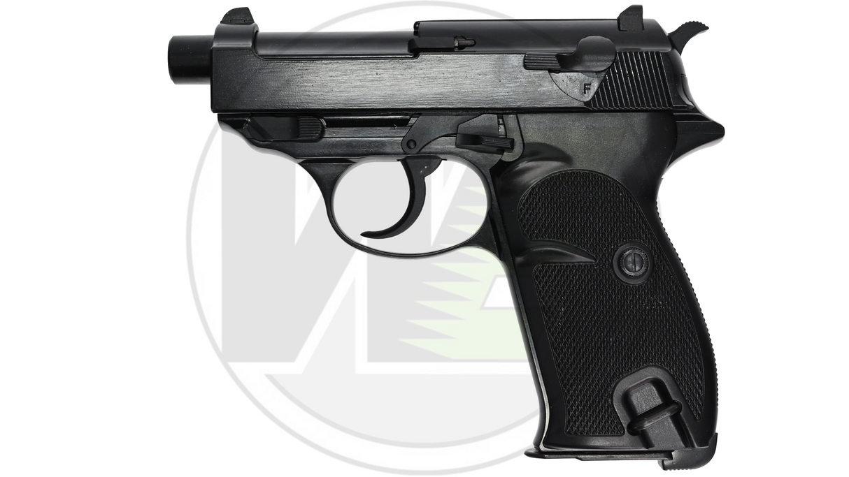 WE p38 Short with Silencer GBB pistol