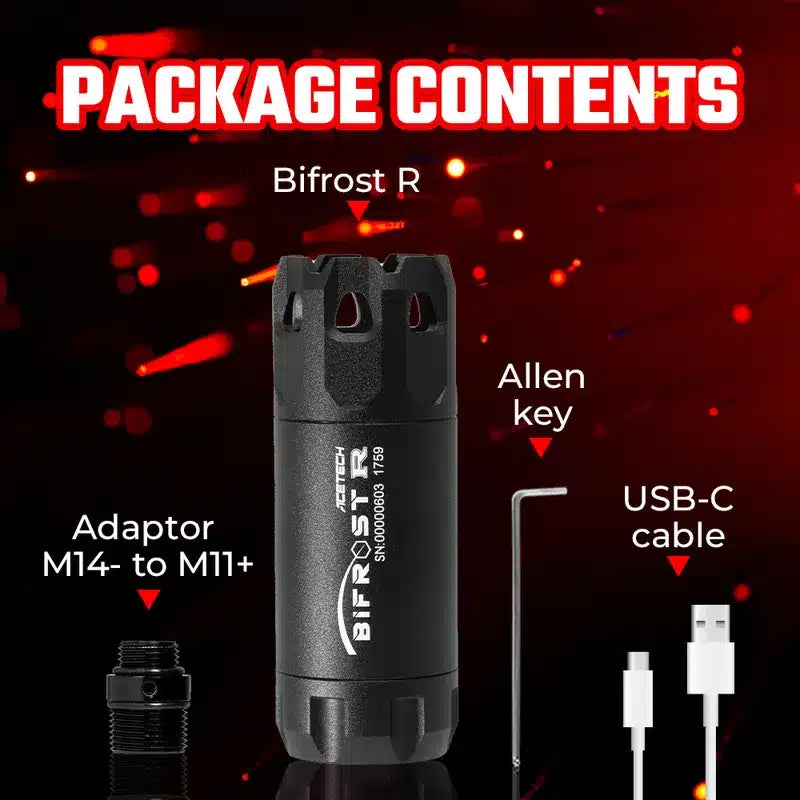 AceTech Bifrost R (Black or Red)-Acetech-Socom Tactical Airsoft