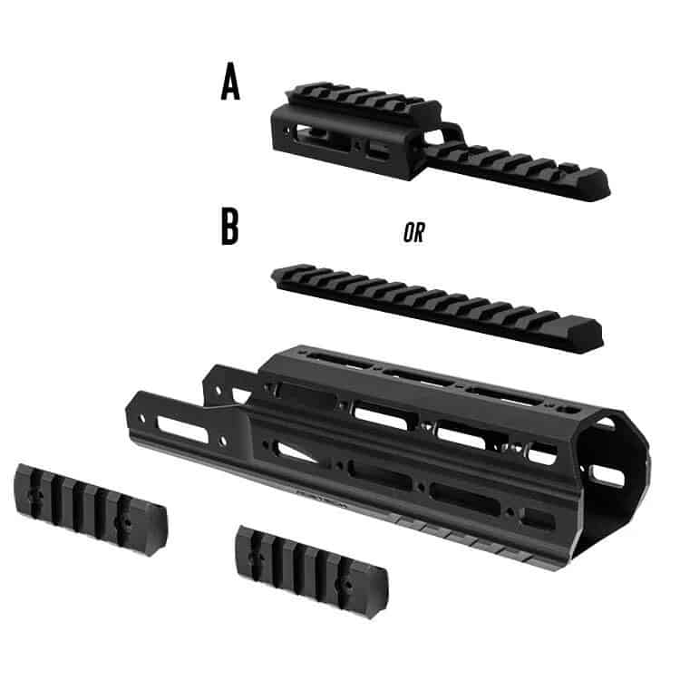 Acetech Thor Tracer Unit Set With VIK Rail For Krytac Vector-Acetech-Socom Tactical Airsoft