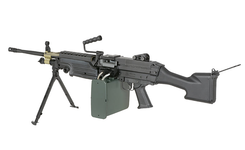 A&K FN M249 MKII Sports Line Light Machine Gun-A&K-Socom Tactical Airsoft