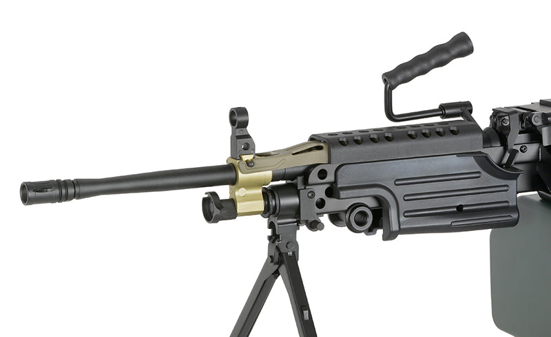 A&K FN M249 MKII Sports Line Light Machine Gun-A&K-Socom Tactical Airsoft