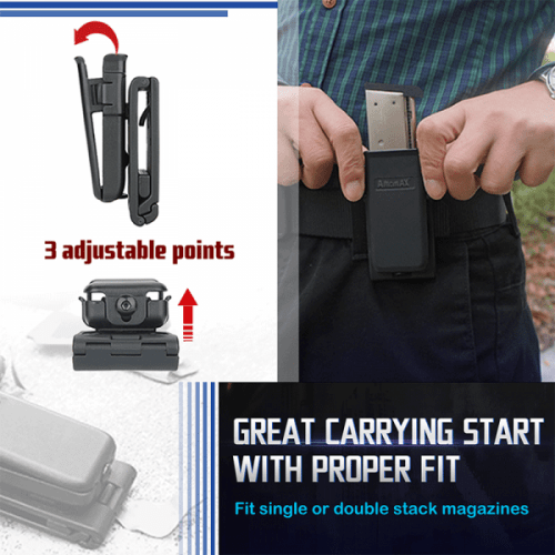 Amomax Universal Pistol Magazine Pouch-Amomax-Socom Tactical Airsoft