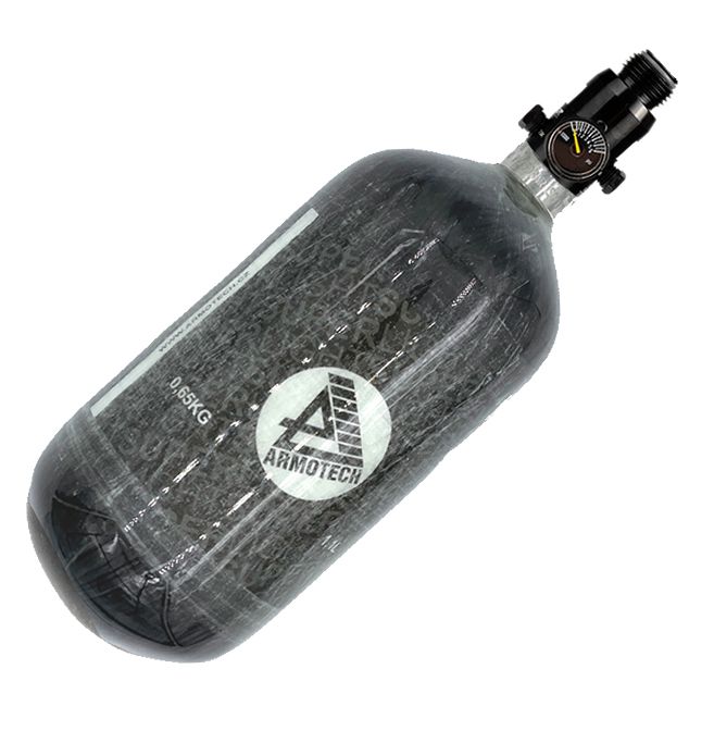 Armotech Super light Carbon HPA Tank 1.1L-Armotech-Socom Tactical Airsoft