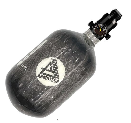 Armotech Supralight Carbon HPA Tank 0.8L-Armotech-Socom Tactical Airsoft