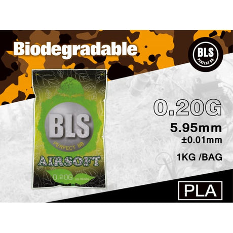 BLS 0.20g Biodegradable BBs (5000)-BLS-Socom Tactical Airsoft