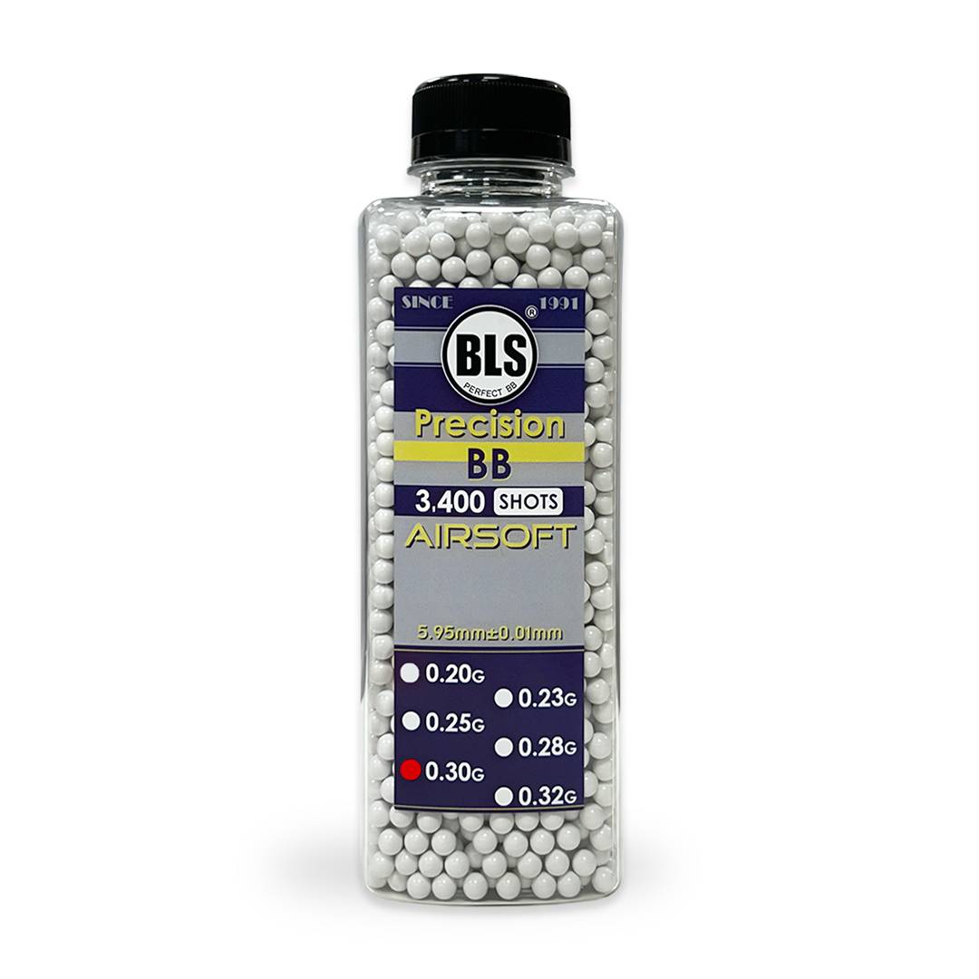 BLS 0.30g Bottles 3400 Round Supreme Grade Airsoft BB's-BLS-Socom Tactical Airsoft
