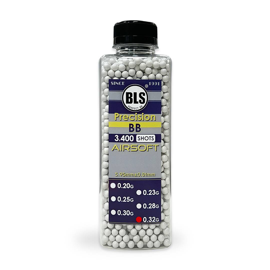 BLS 0.32g Bottles 3400 Round Supreme Grade Airsoft BB's-BLS-Socom Tactical Airsoft