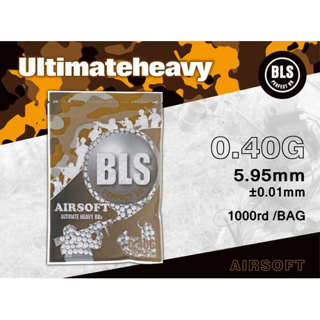 BLS 0.40g Biodegradable BBs (1000)-BLS-Socom Tactical Airsoft