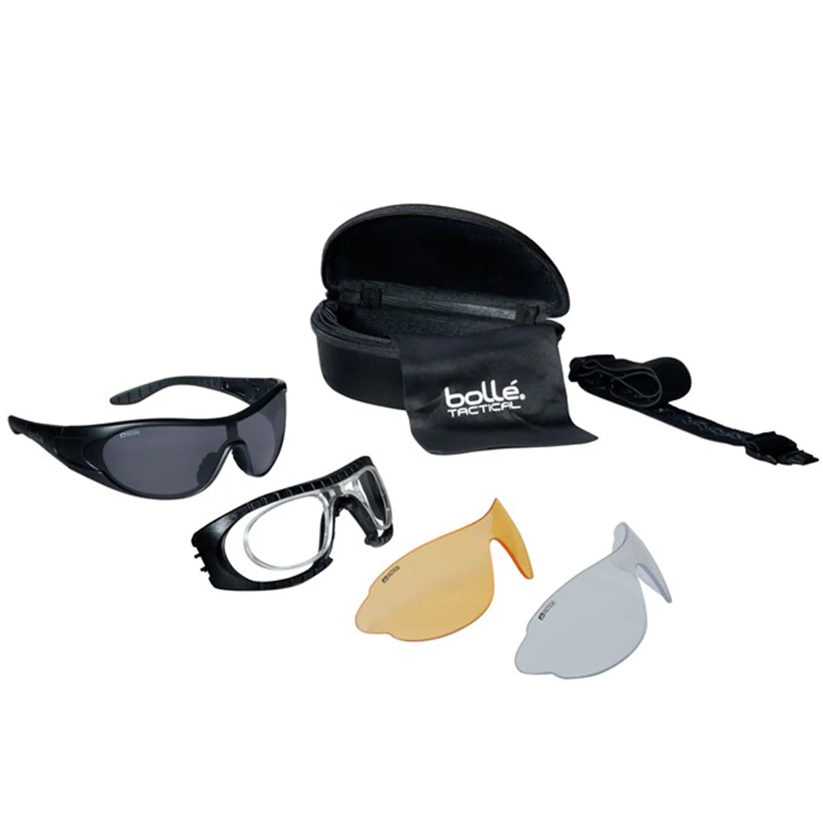 Bolle Raider Glasses set w/3 lenses