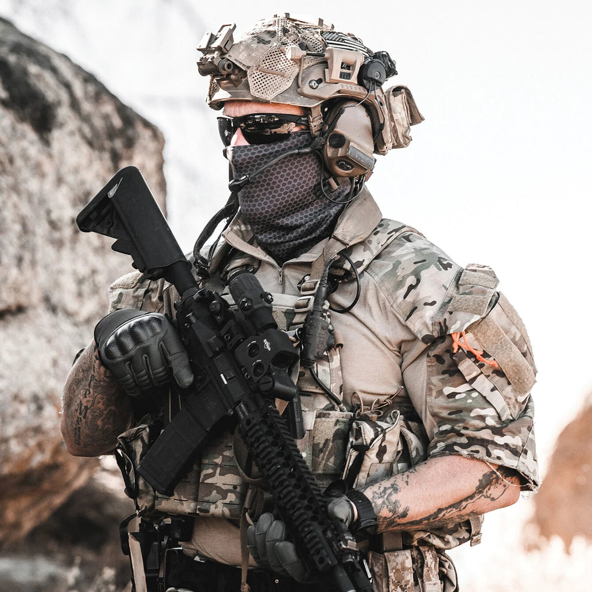 BOLLE TRYON BSSI (Smoke Lens)-Bolle-Socom Tactical Airsoft