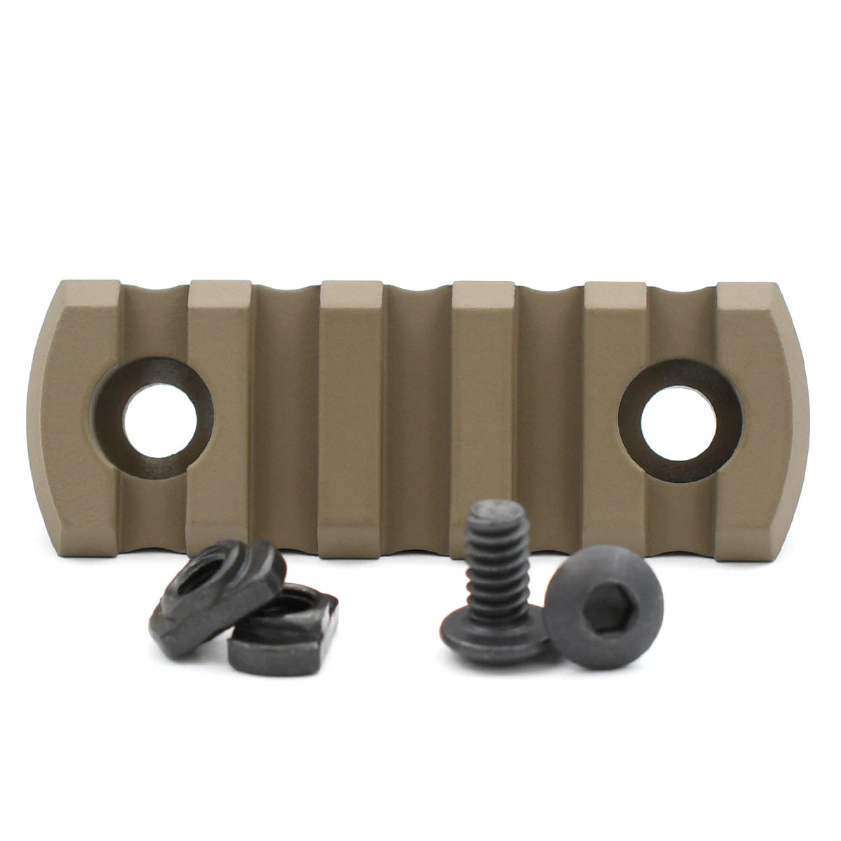 Castellan 5 Slot M-Lok Rail Panel - Dark Earth-Castellan Airsoft-Socom Tactical Airsoft