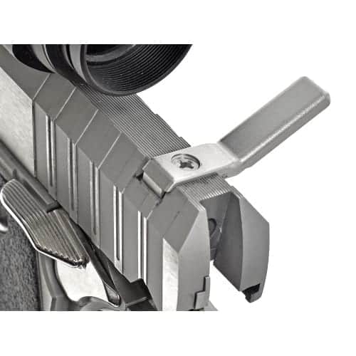 Cow Cow RAW Cocking handle for Hi-Capa 1911 Open A - Silver-COW COW Technology-Socom Tactical Airsoft