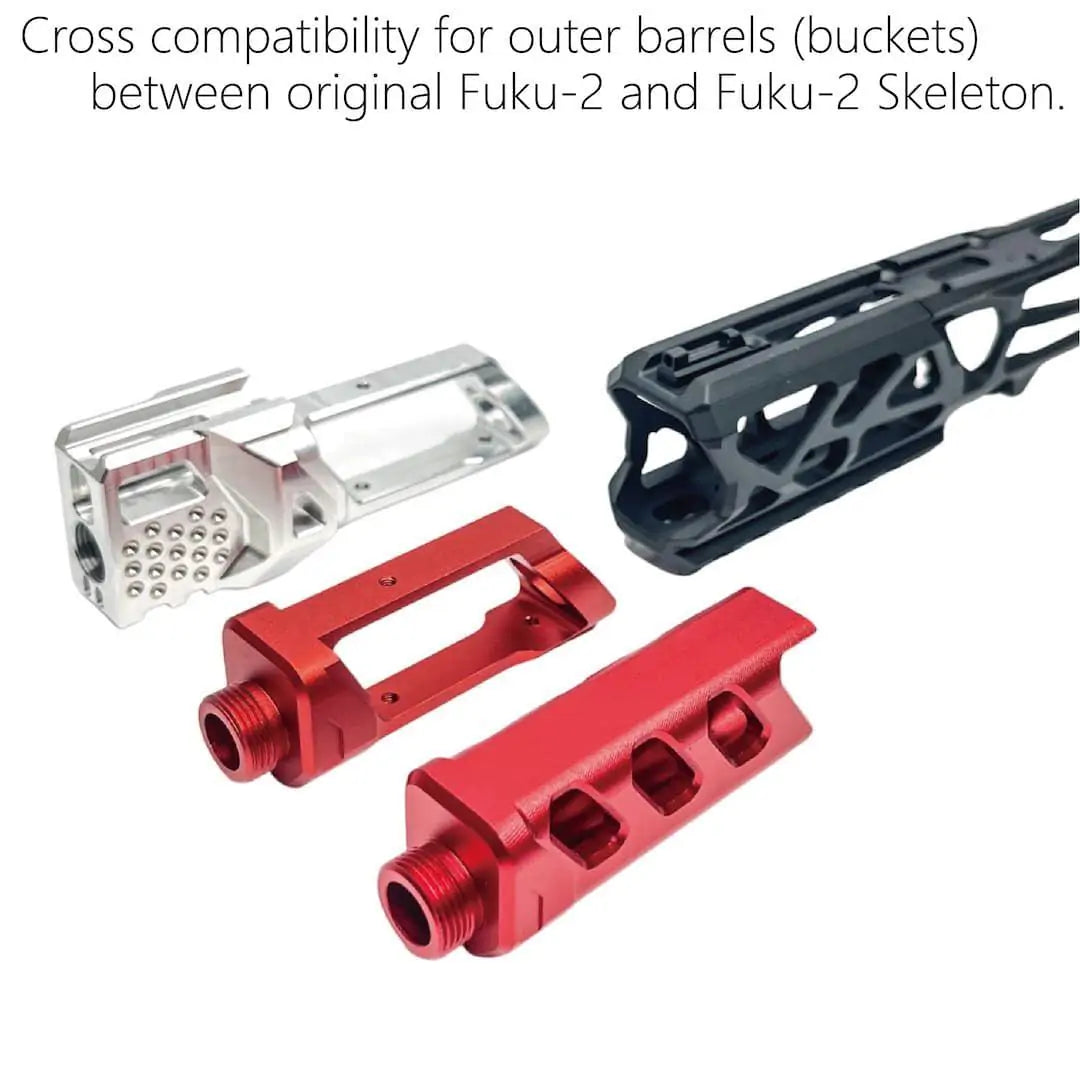 CTM AAP-01 FUKU-2 CNC Upper - Long Skeletonised (Various Colours)-CTM-Socom Tactical Airsoft