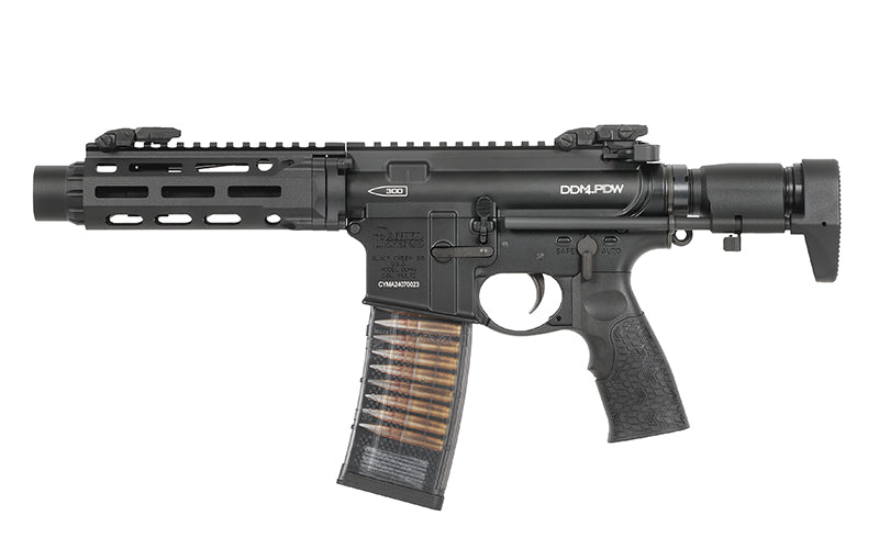 Cyma X EMG Daniel Defense DDM4 PDW GBBR - Black-Cyma-Socom Tactical Airsoft