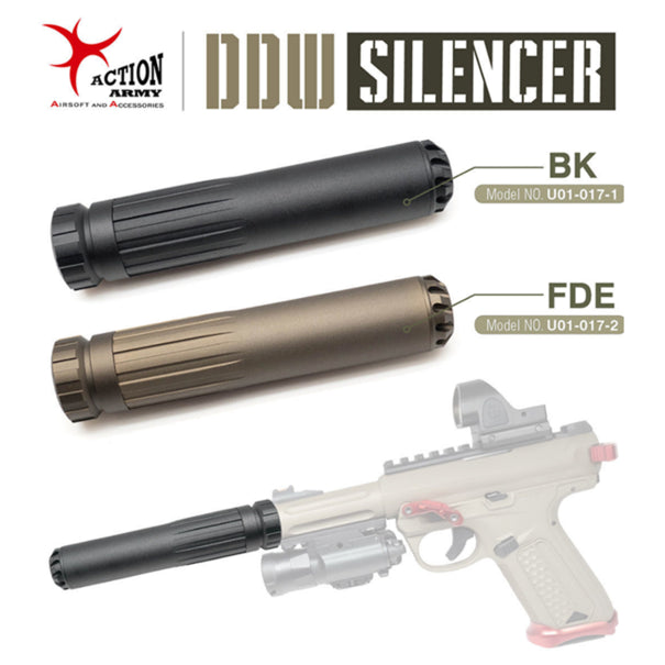 DDW Suppressor for AAP-01 (various colours)-Action Army-Socom Tactical Airsoft