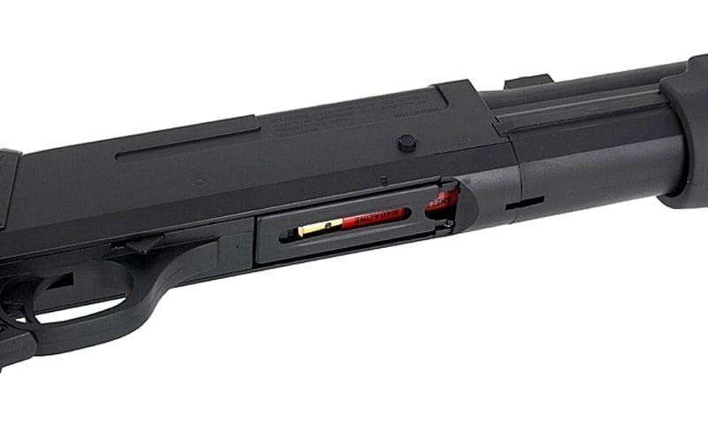 DE M56B shotgun tri-shot 3 rounds (Short)-Double Eagle-Socom Tactical Airsoft