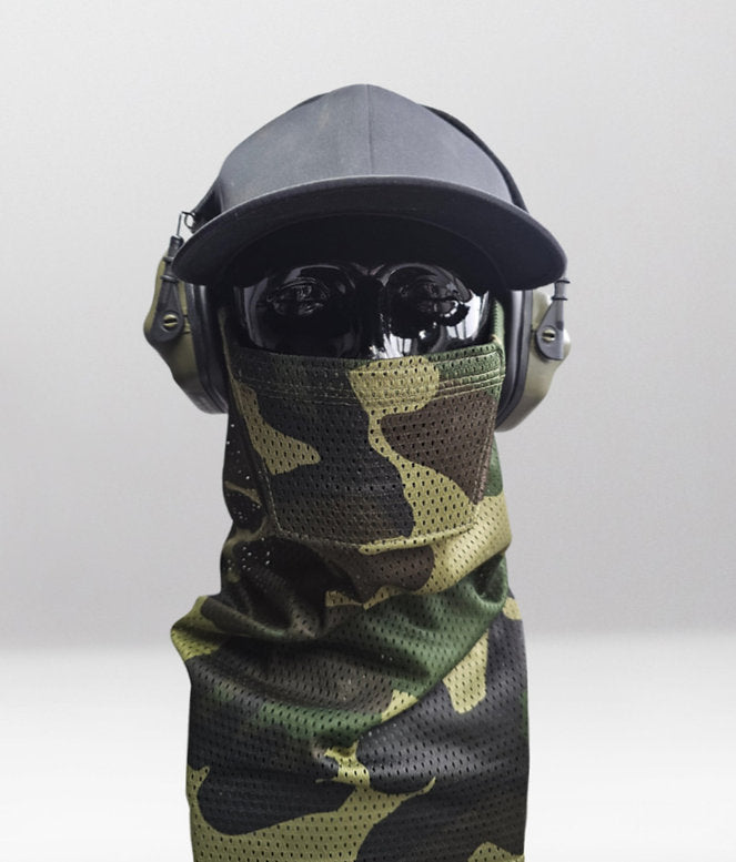Delta Mike Mk3 / Mini Face Protection Snood-Delta Mike-Socom Tactical Airsoft