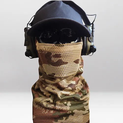 Delta Mike Mk3 / Mini Face Protection Snood-Delta Mike-Socom Tactical Airsoft
