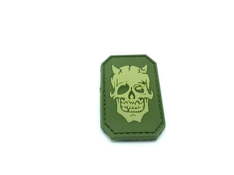 Devil skull patch (Green)-Socom Tactical Airsoft-Socom Tactical Airsoft