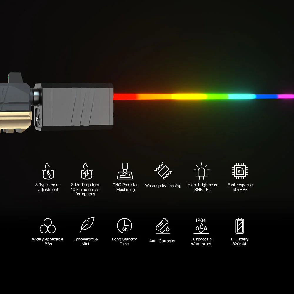 E-Shooter Flare Cube BT Tracer Unit-E-Shooter-Socom Tactical Airsoft