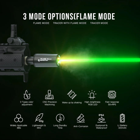 E-Shooter Flare Mono Tracer Unit-E-Shooter-Socom Tactical Airsoft