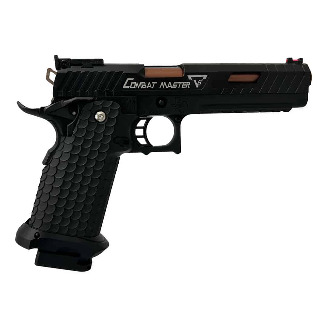 E&C Hi-Capa 5.1 TTI GBB Pistol - Black-E&C-Socom Tactical Airsoft