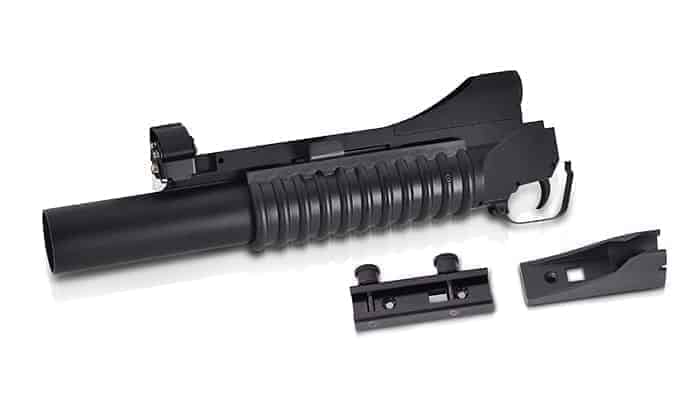 E&C M203 Grenade Launcher With 3 Mounts (Long)-E&C-Socom Tactical Airsoft