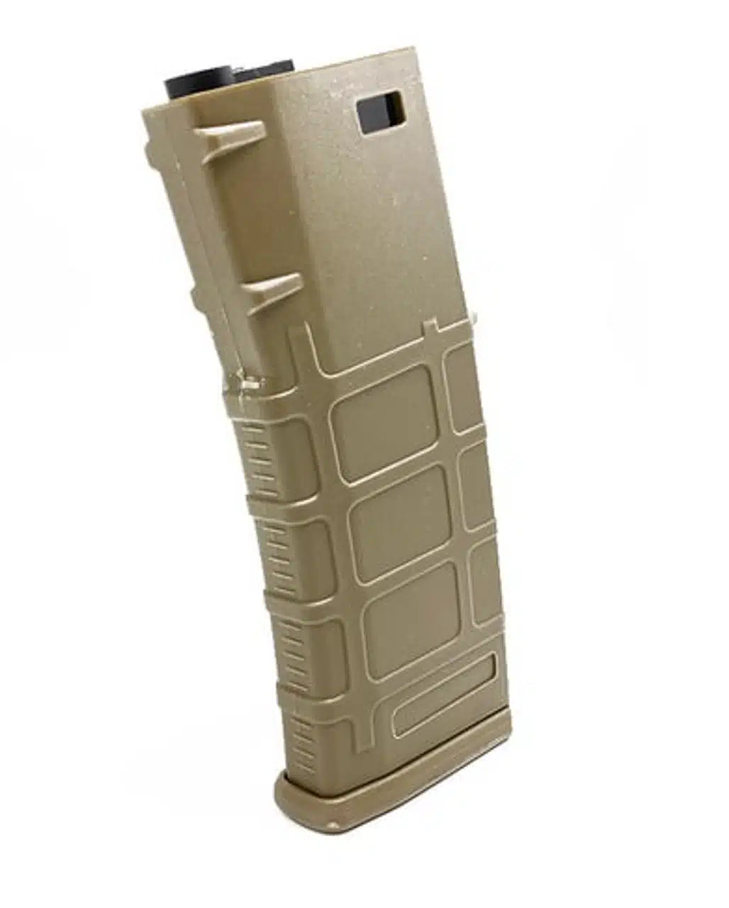 E&C Polymer 120 round M4/M16 Magazine (Black / Tan)-E&C-Socom Tactical Airsoft