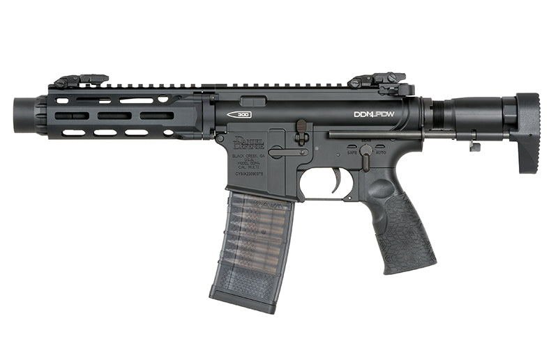 EMG / Cyma Daniel Defense DDM4 PDW SBR - Black-Cyma-Socom Tactical Airsoft