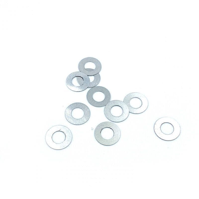 EPeS Airsoft Gearbox Shim Set Washers for 4mm Gear Axle - 0.1mm