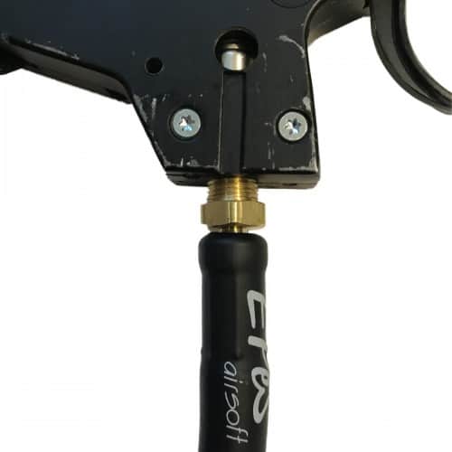 EPes IGL type S&F hose for HPA system - male QD + 1/8NPT - 20cm-EPES-Socom Tactical Airsoft