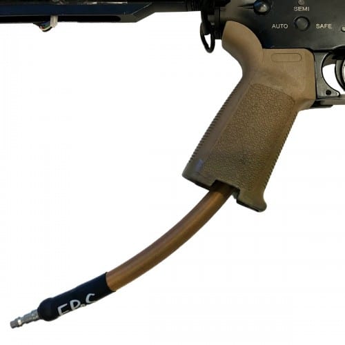 EPes IGL type S&F hose for HPA system - male QD + 1/8NPT - 20cm-EPES-Socom Tactical Airsoft