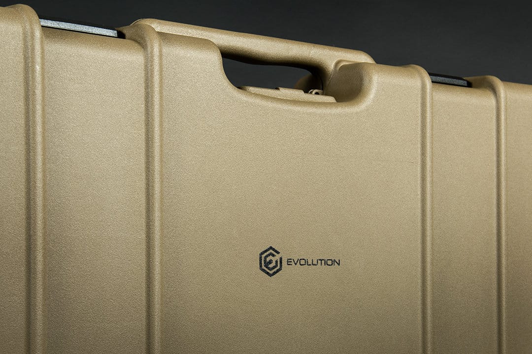Evolution Rifle Hard Case (Internal 90x33x10.5cm) Tan-Evolution International-Socom Tactical Airsoft