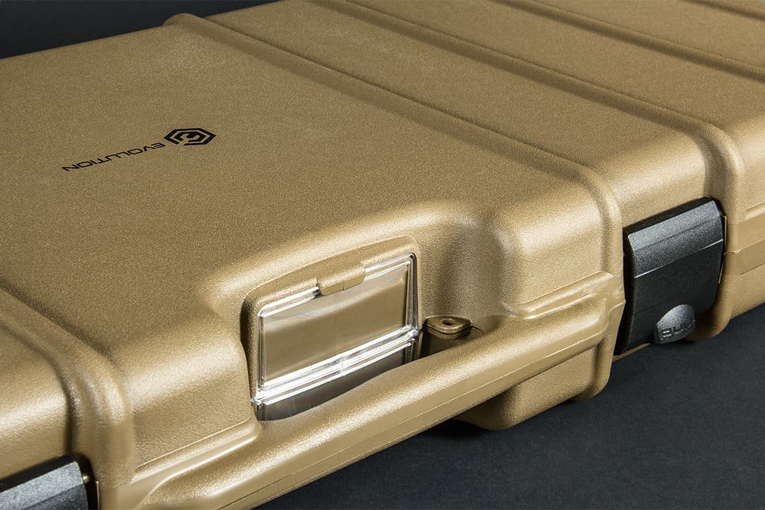 Evolution Rifle Hard Case (Internal 90x33x10.5cm) Tan-Evolution International-Socom Tactical Airsoft