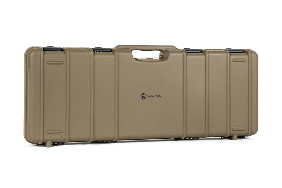 Evolution Rifle Hard Case (Internal 90x33x10.5cm) Tan-Evolution International-Socom Tactical Airsoft