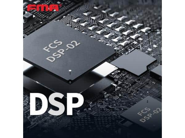 FMA-FCS Falcon Ears Tactical Communication Headset STD (Black / Tan)-FMA Tactical Gear-Socom Tactical Airsoft