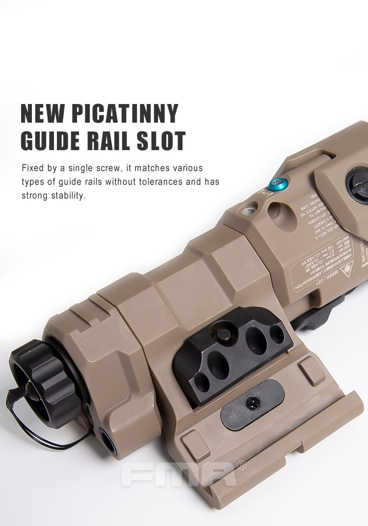 FMA MAWL-C+ Weapon Light (Nylon Version) Black / Dark Earth-FMA Tactical Gear-Socom Tactical Airsoft