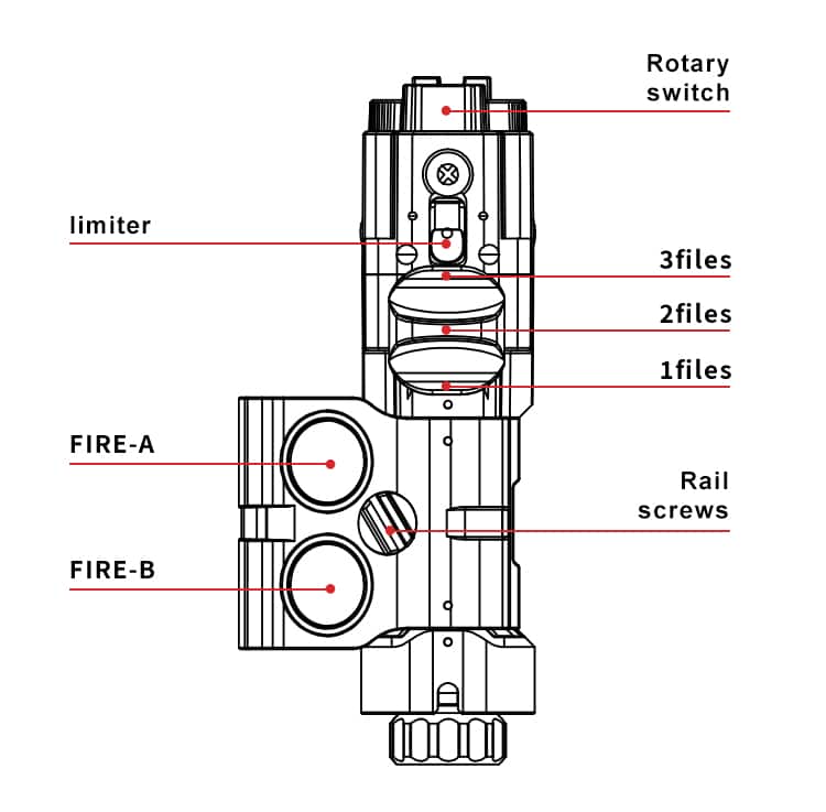 FMA MAWL-C+ Weapon Light (Nylon Version) Black / Dark Earth-FMA Tactical Gear-Socom Tactical Airsoft